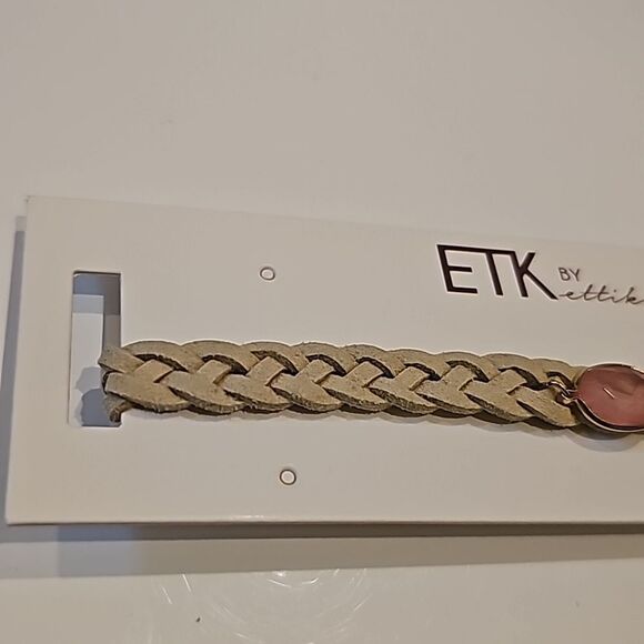 Tan and pink choker NWT - Picture 2 of 8